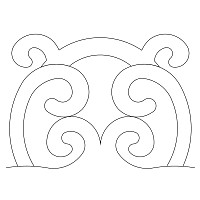 courtyard tile border 001